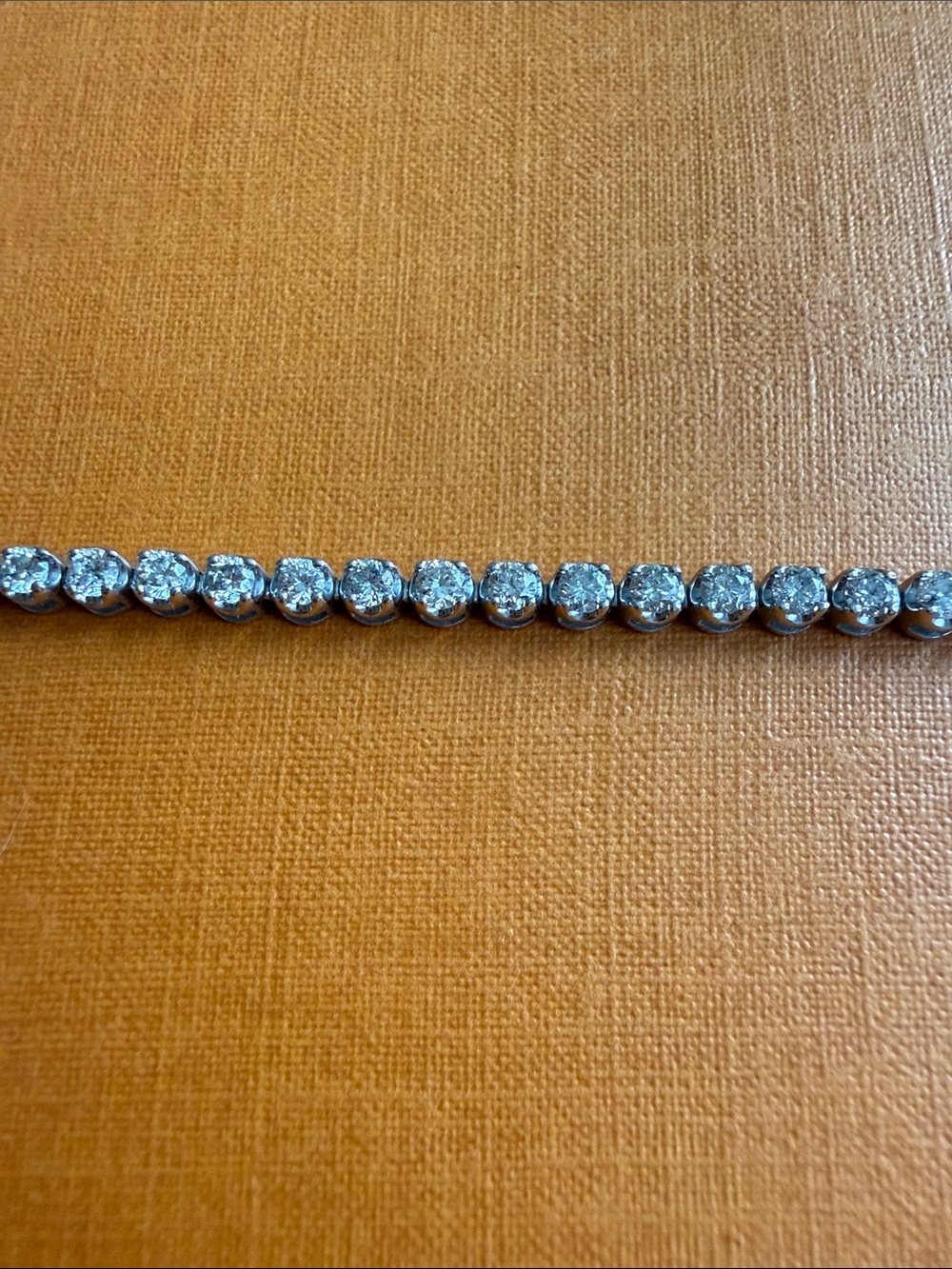 Silver Tennis Bracelet - Classic Sparkle - Picture 7 of 13